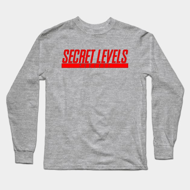 Secret Levels Logo Long Sleeve T-Shirt by SecretLevels